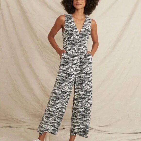 Marine Layer Jumpsuit Womens Holi California‎ Sleeveless Wide Leg Size XS - Picture 1 of 10